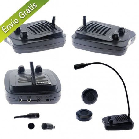 Micrófono Intercomunicador doble dirección de ventanilla